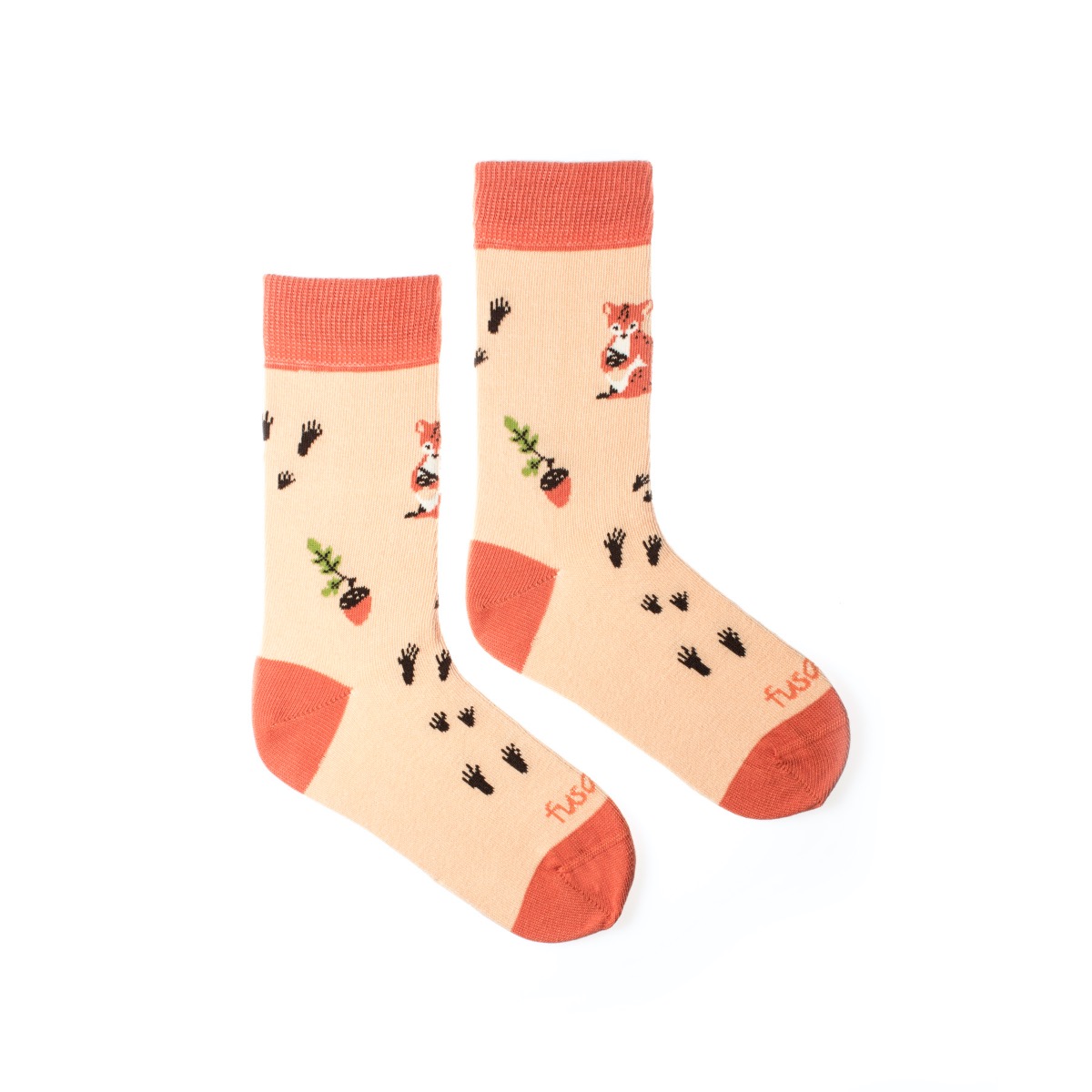 Dětské ponožky Po stopách veverky Fusakle