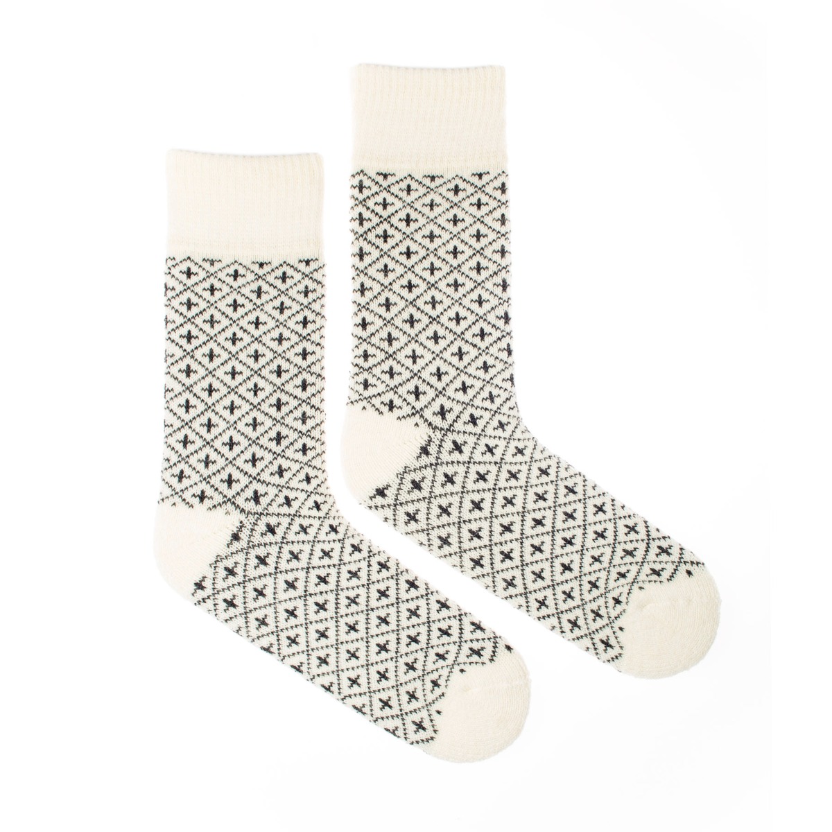 Vlněné ponožky Vlnáč Plusko světlé Fusakle