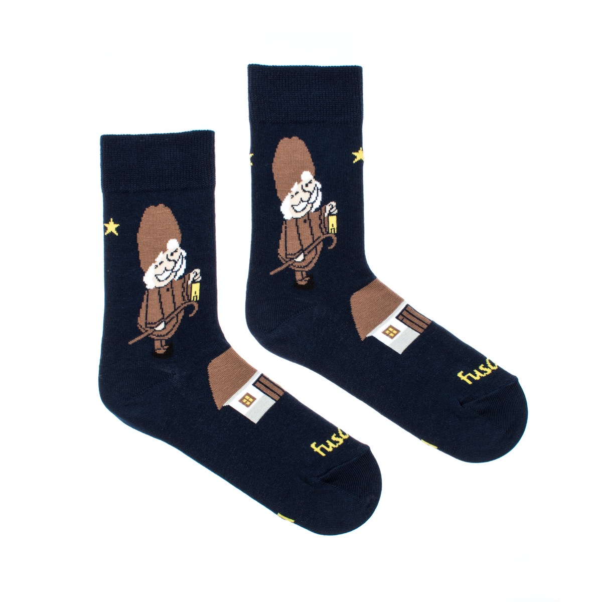 Dětské ponožky Dědeček Večerníček Fusakle
