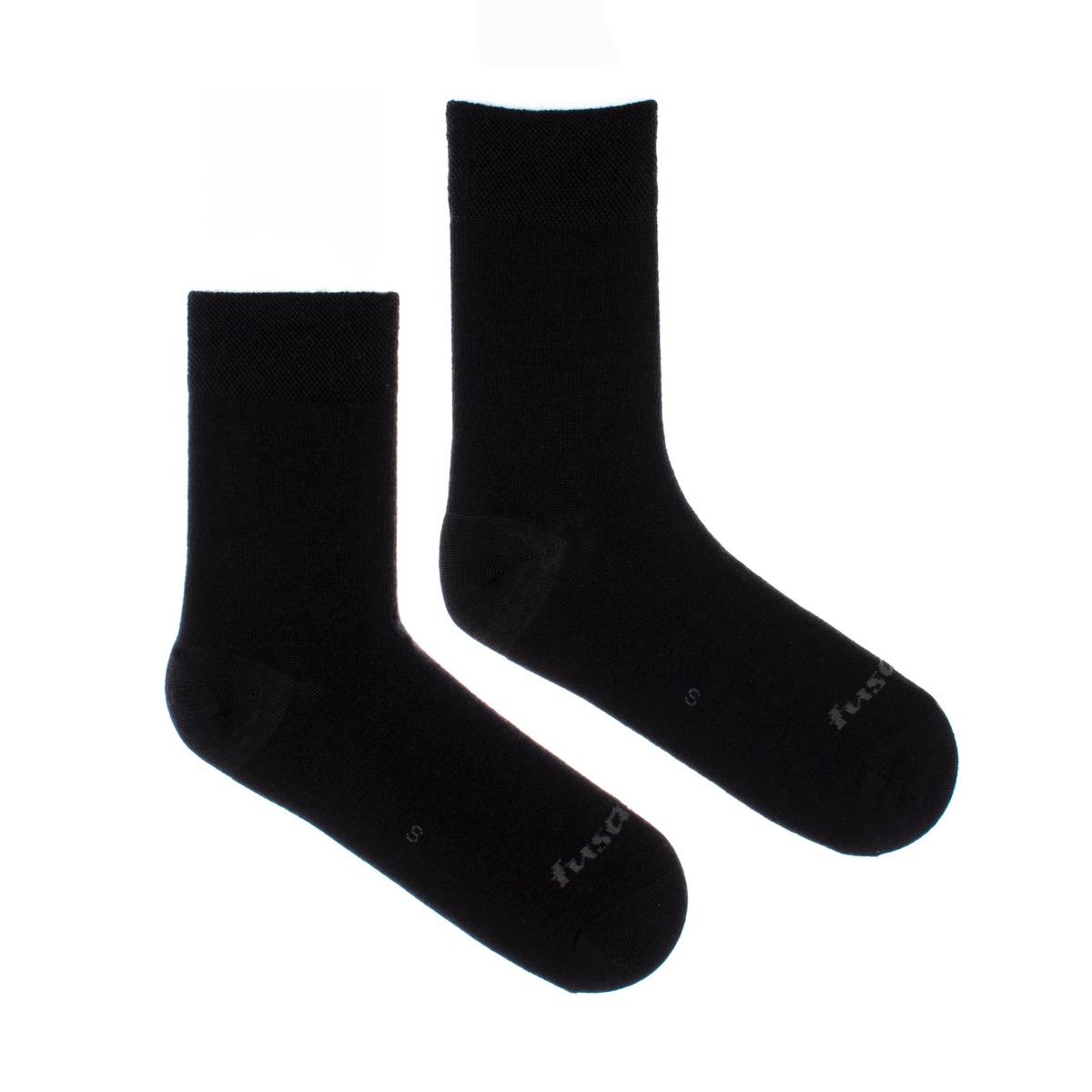 Ponožky Merino černé Fusakle