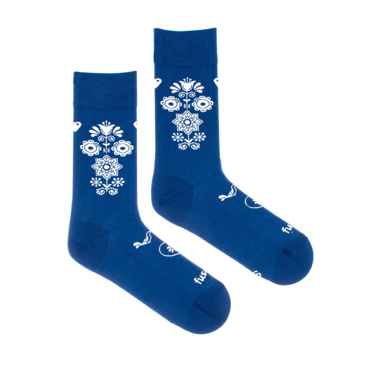 Ponožky Modrotisk Veselí Fusakle