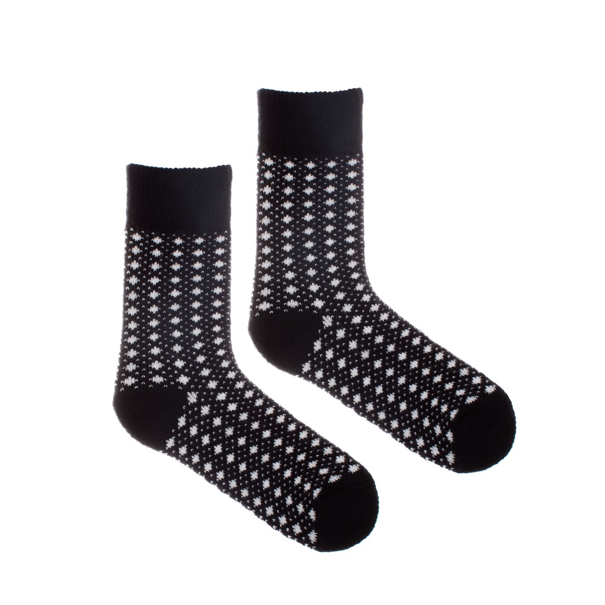 Vlněné ponožky Vlnáč Černý beran Fusakle