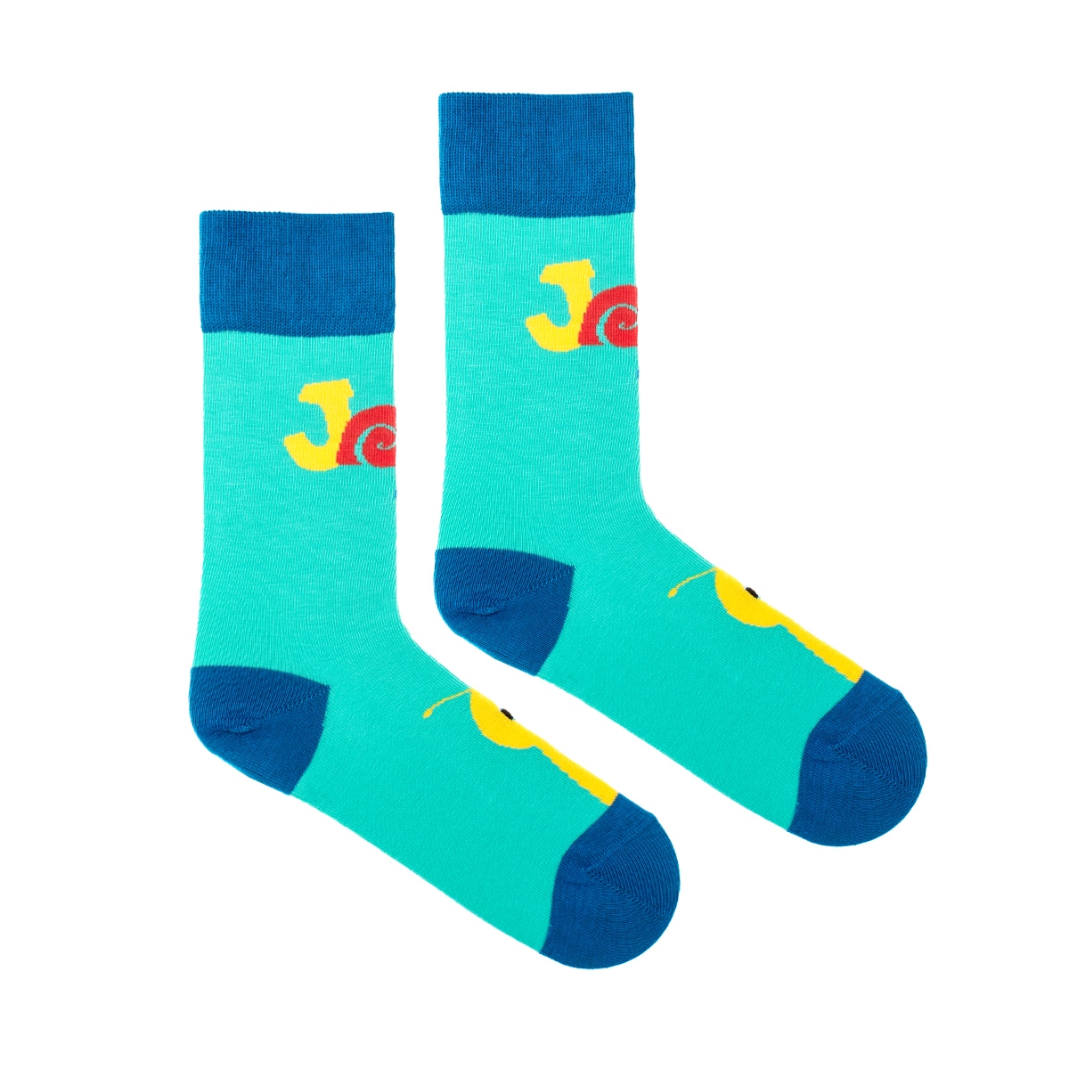 Ponožky Jojko tyrkysový Fusakle