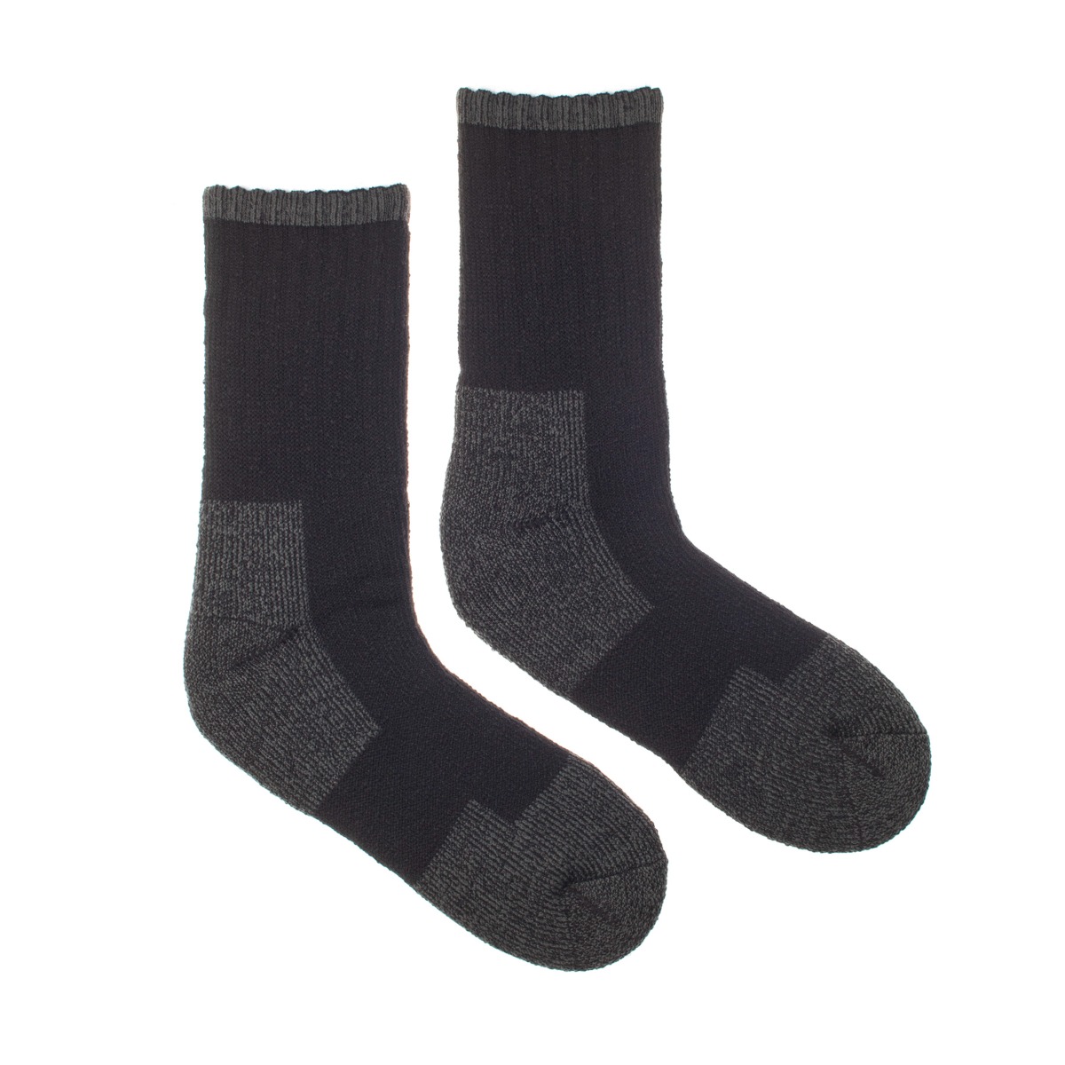 Vlněné ponožky Vlnáč Termo černý Fusakle