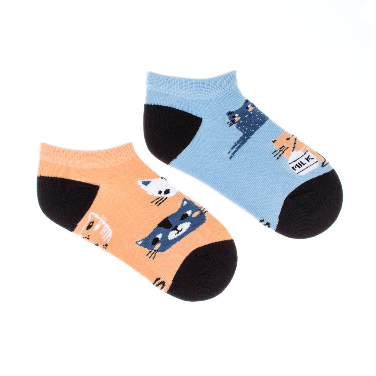 Dětské kotníkové ponožky Feetee Cats Fusakle