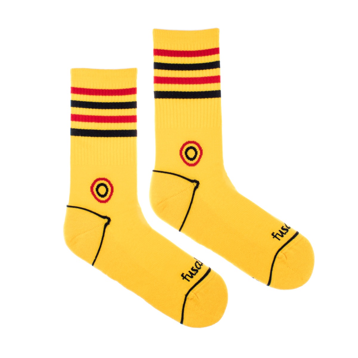 Ponožky Makač žlutý Fusakle