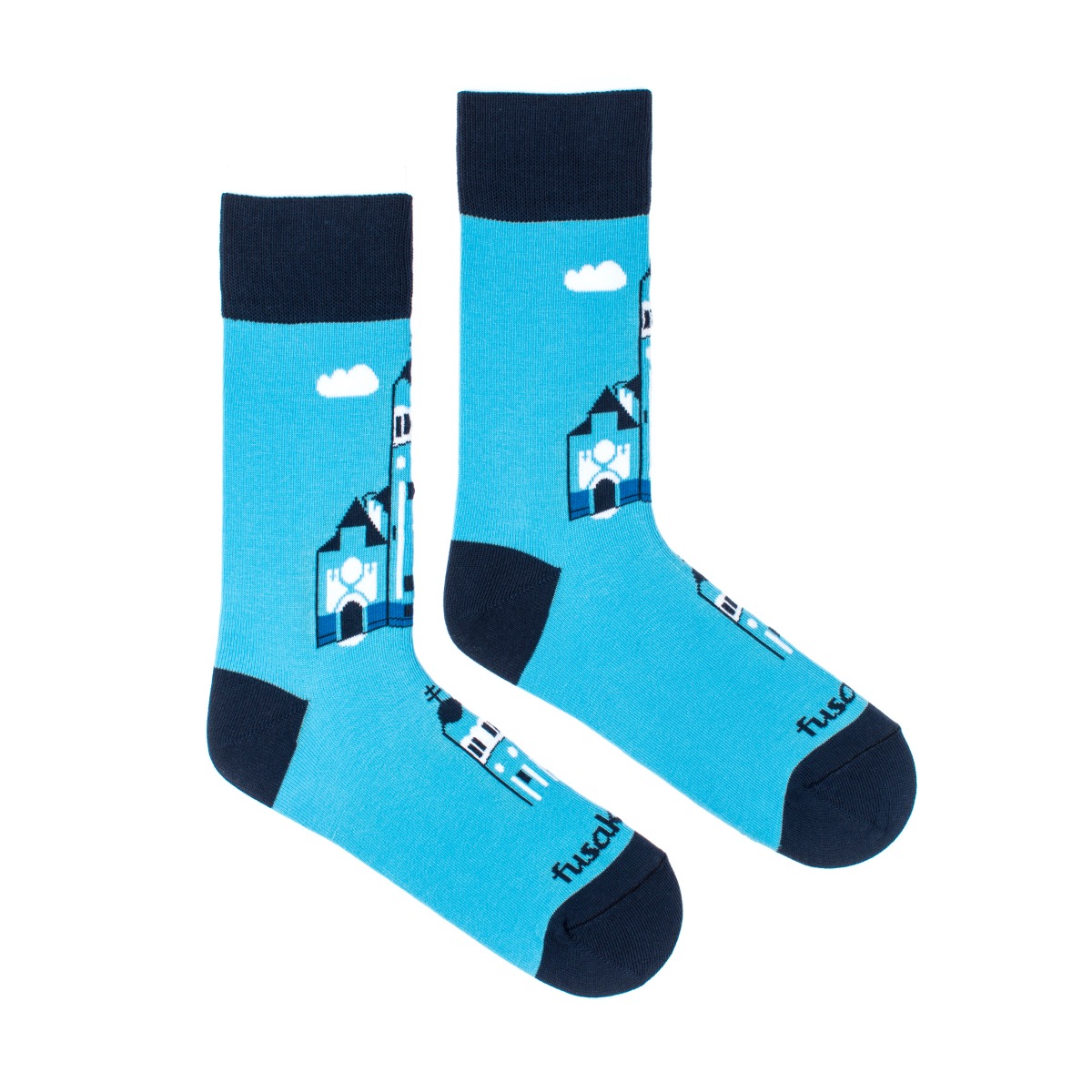 Ponožky Modrý kostelík Fusakle