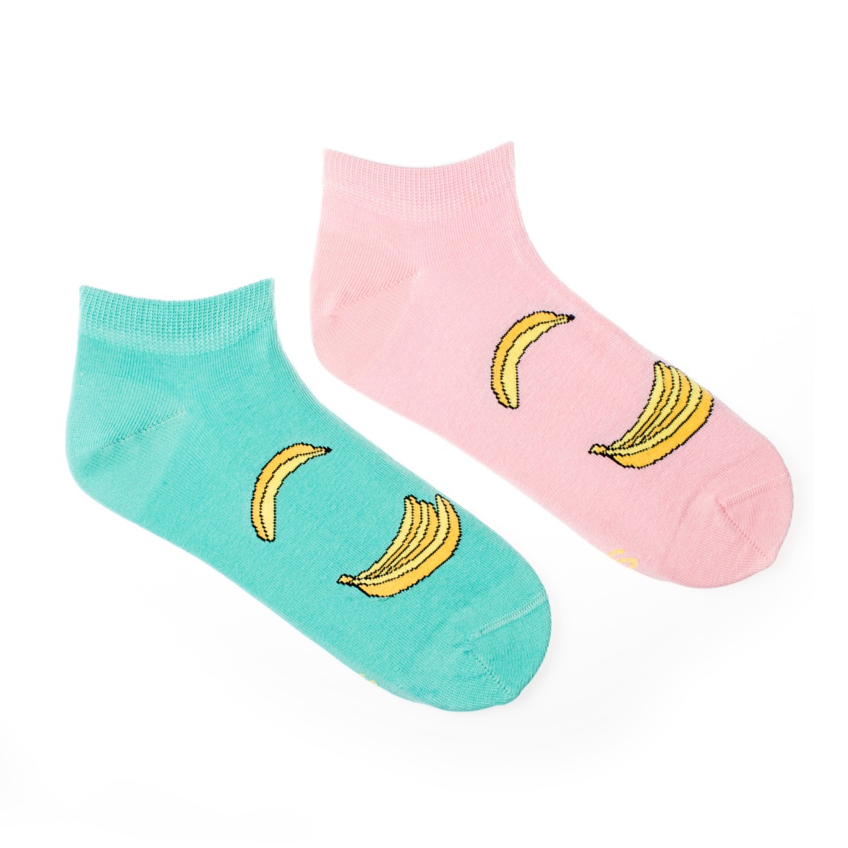 Kotníkové ponožky Feetee Go bananas Fusakle
