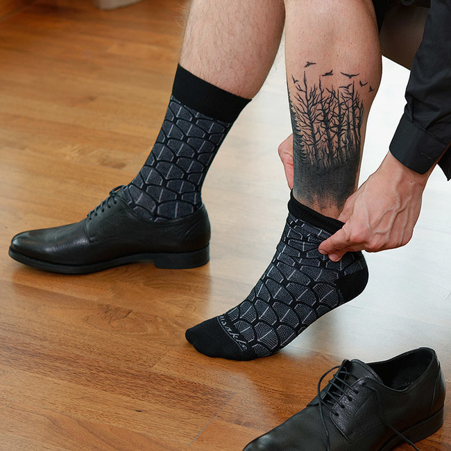 Pánske ponožky Art Deco Gentleman