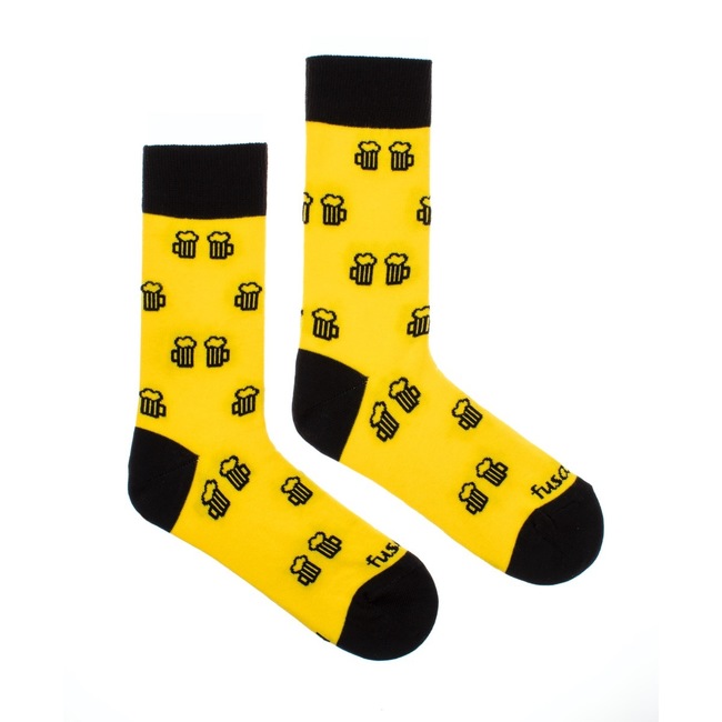 Set Na zdravie žlté rúško + ponožky