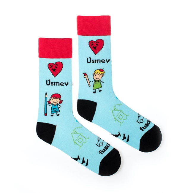 Ponožky Úsmev ako dar Detičky belasé