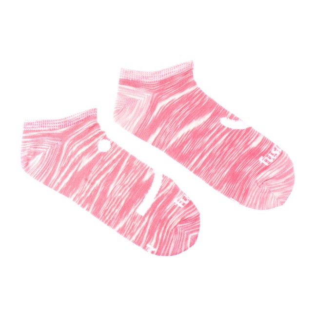 Členkové ponožky Smajl ružový