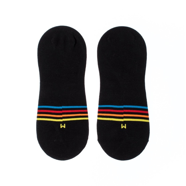 Neviditeľné ponožky Ťapa čierna