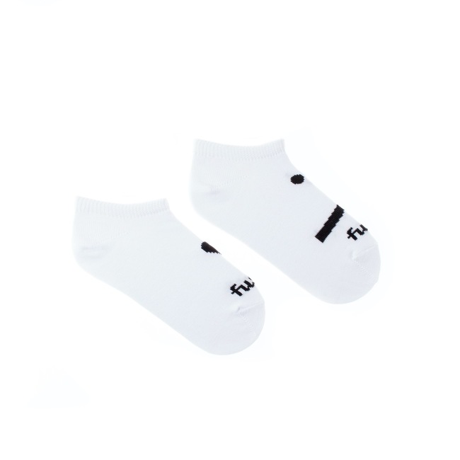 Detské členkové ponožky Smajlík biele