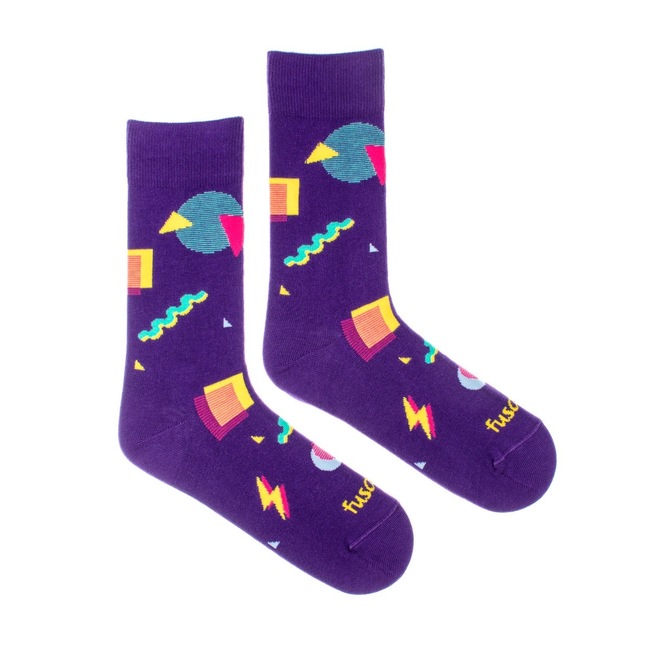 Ponožky 80's Geometrik