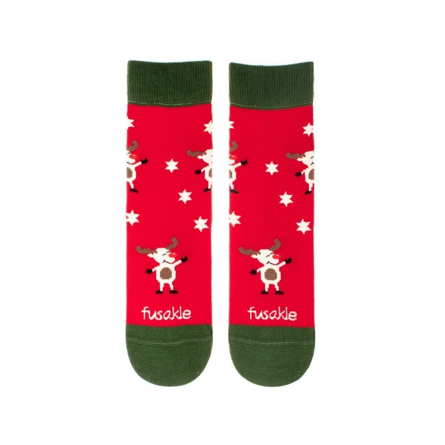 Detské ponožky Sob vianočný