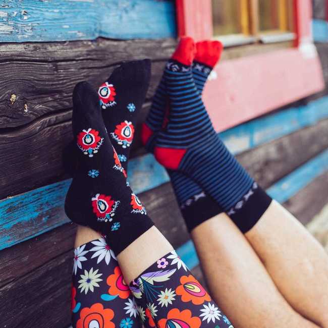 Ponožky Kvety tatranské