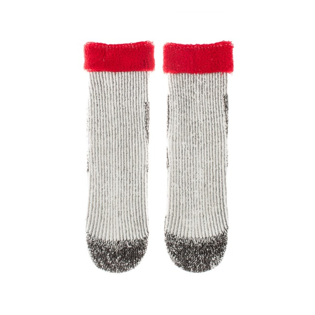 Detské vlnené ponožky Vlnáč Kožuch červený