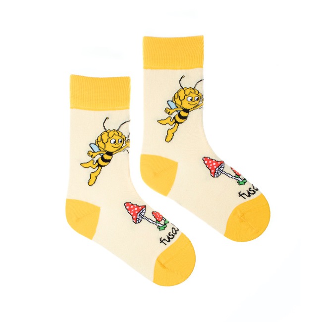 Detské ponožky Včielka Maja Muchotrávka