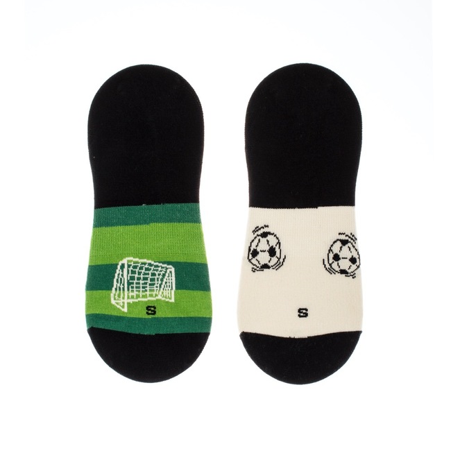 Neviditeľné ponožky Feetee Football