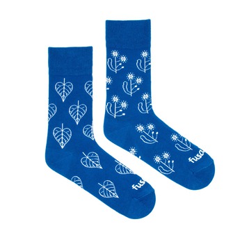 Ponožky Modrotisk Lípa