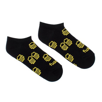 Kotníkové ponožky Na zdraví černé