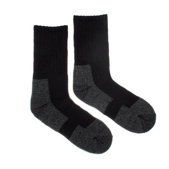 Vlnené ponožky merino Vlnáč čierny