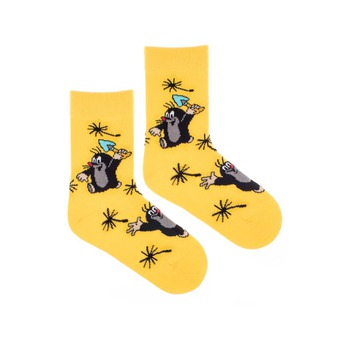 Dětské ponožky Krtek žltý