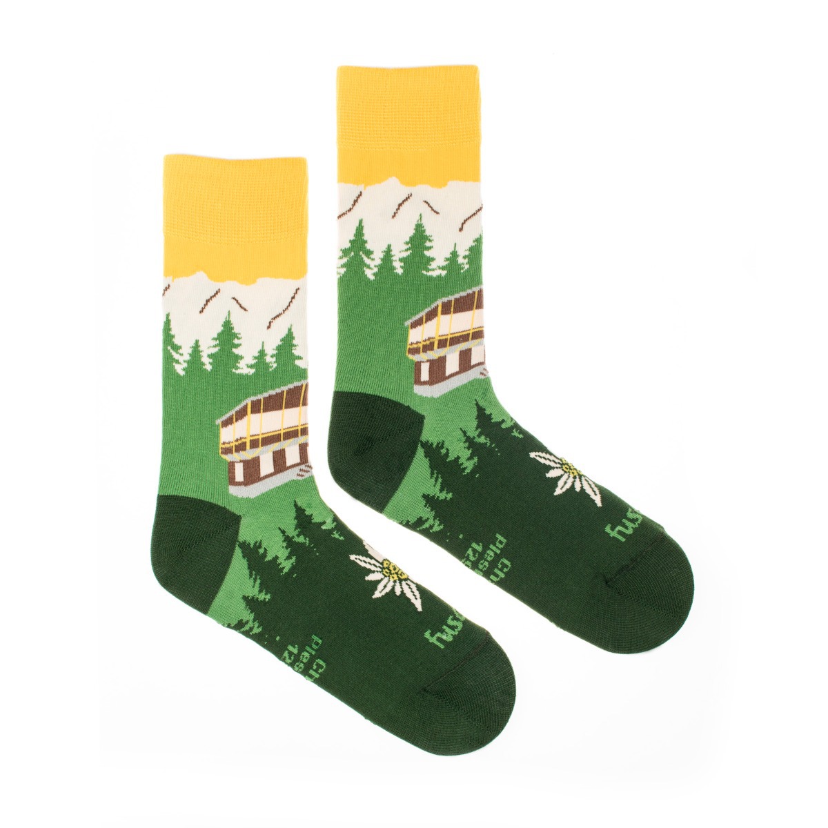Ponožky chata Plesnivec