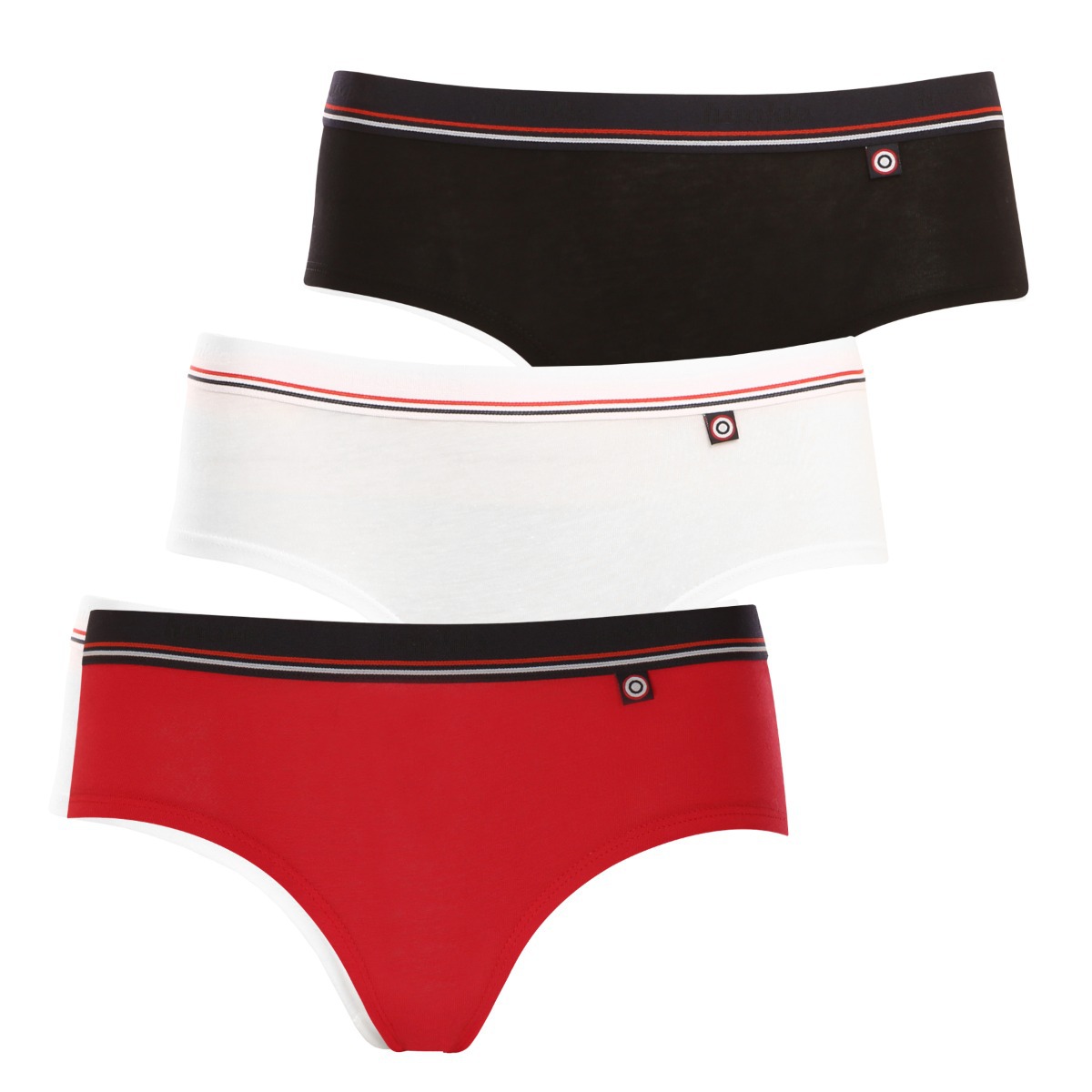 3-pack dámske hipsterky Fusakle modal viacfarebné