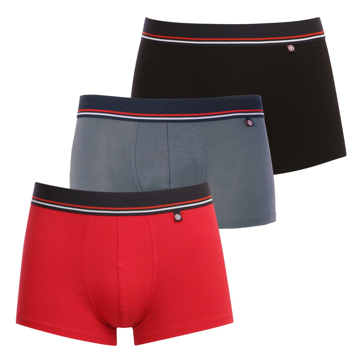 3-pack pánske boxerky Fusakle modal viacfarebné