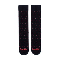 Pánske ponožky Gentleman Červenobodkáč bambus