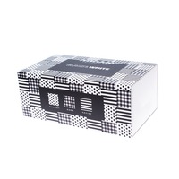 Darčeková krabička čierno-biela