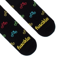 Detské ponožky Cyklista čierny