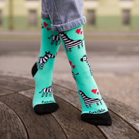 Set Zebra rouška + ponožky