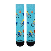 Ponožky Cyklista v meste