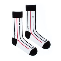 Ponožky Na dosku biele