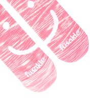Členkové ponožky Smajl ružový