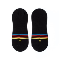 Neviditeľné ponožky Ťapa čierna