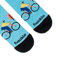 Členkové ponožky Cyklista v meste 