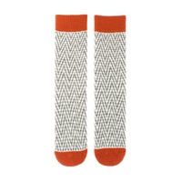 Vlnené ponožky Vlnáč Cikcak Oranž