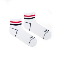 Ponožky Makač nízky biely