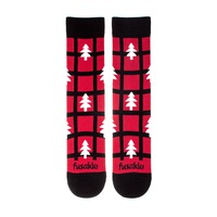 Ponožky Stromec červený