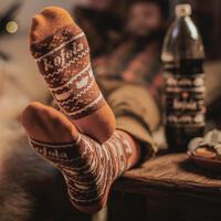 Set Kofola šál + ponožky Diviaky