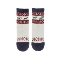 Detské vlnené ponožky Vlnáč Sob bordový