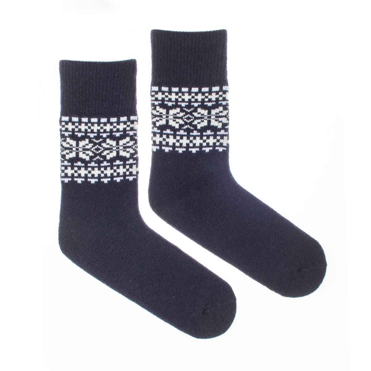 Vlnené ponožky Vlnáč Zima modrý