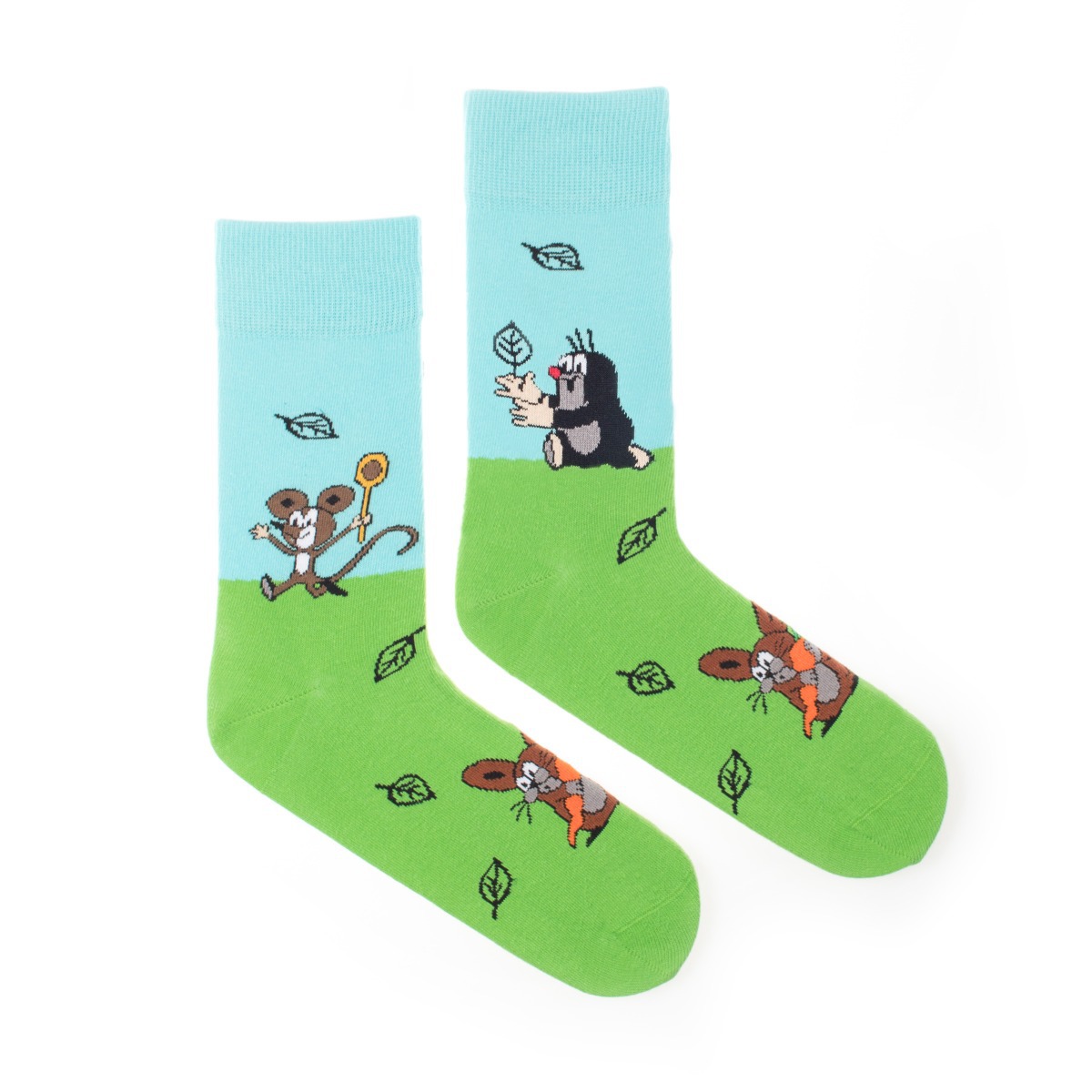 Ponožky Krtek na louce