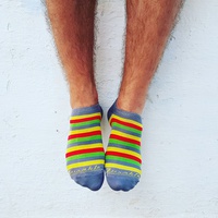 Členkové ponožky Dúha v lete