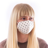 Ochranná maska s FFP2 filtrom Fusakle Bodkáčik maslo