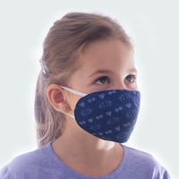 Detská ochranná maska s FFP2 filtrom Fusakle Modrotlač Čičmany